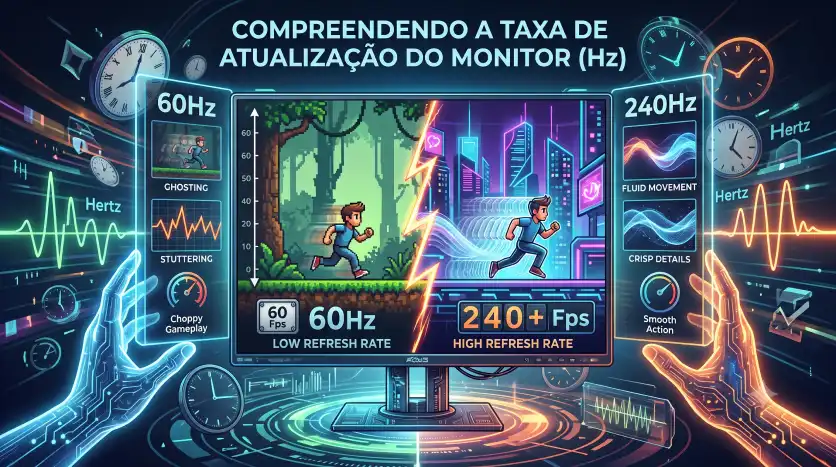 O que é Hz no monitor? Entenda a taxa de atualização