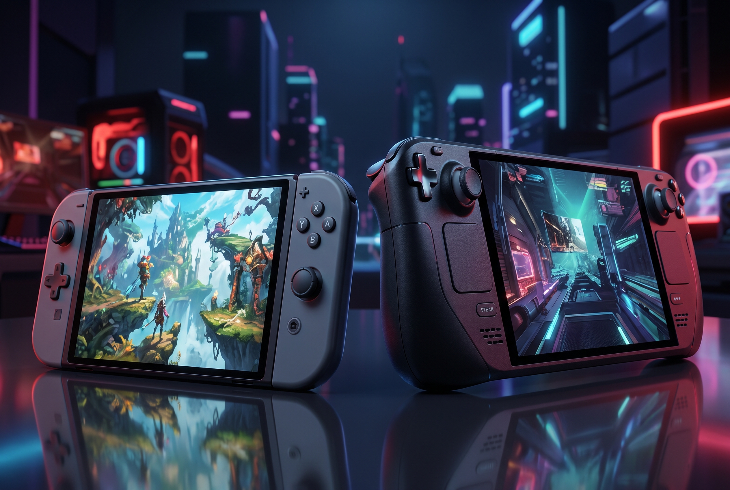 Nintendo Switch 2 vs. Steam Deck OLED